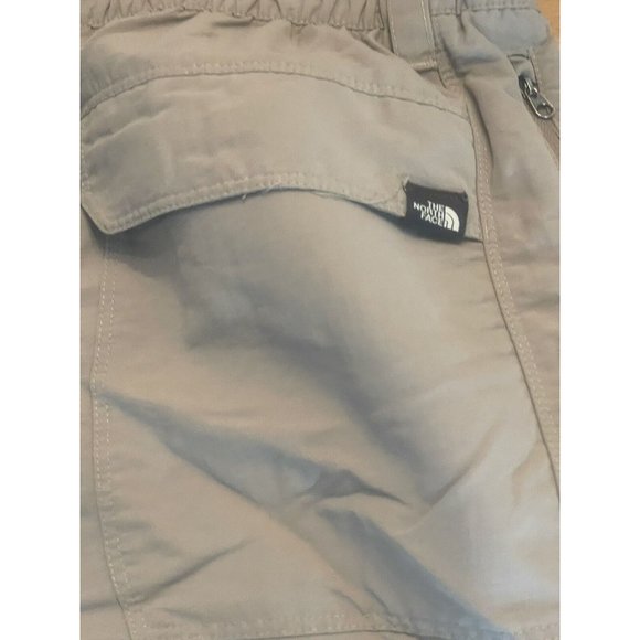 Mens The North Face Convertible Pants Zip Off Hiking Tan Khaki XL - Picture 3 of 11